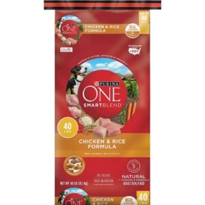 Roll over image to zoom in Purina ONE SmartBlend Chicken & Rice Adult Formula Dry Dog Food