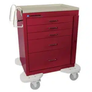 CLASSIC CRASH CART-5 DRAWER